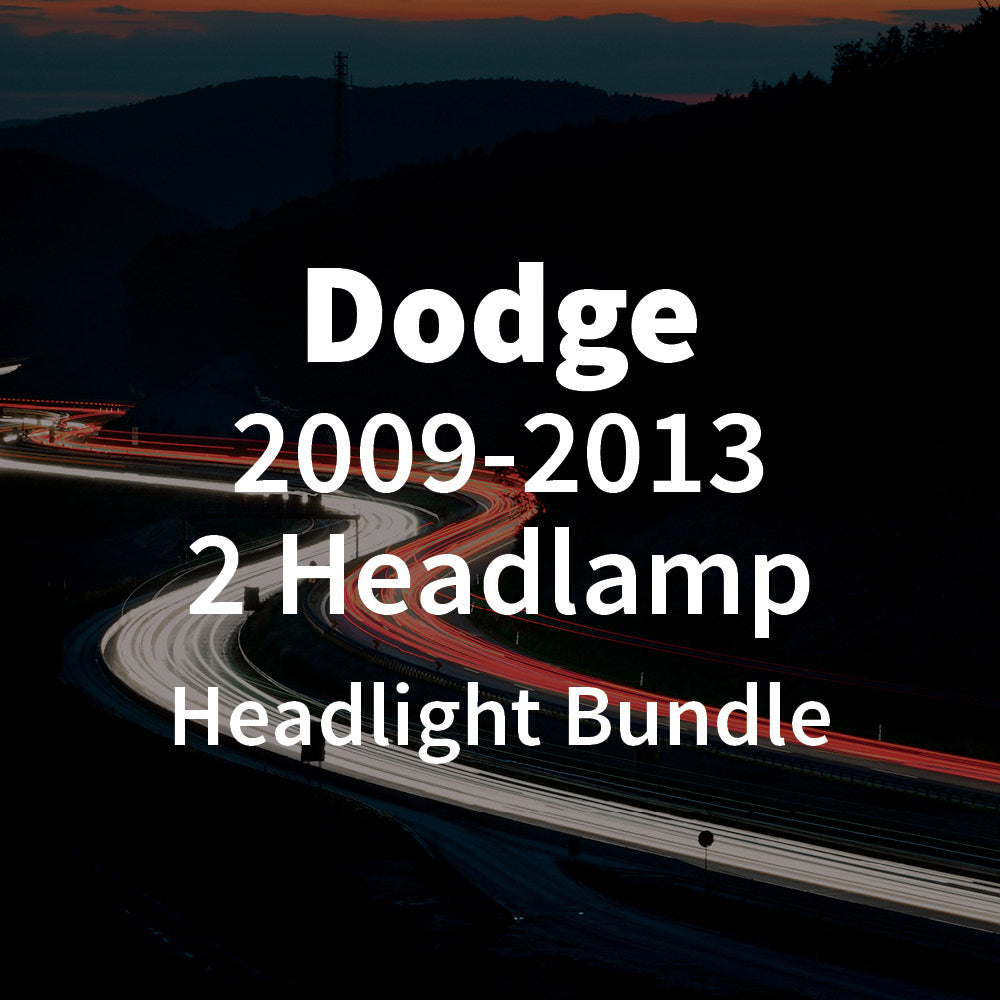Dodge 2009-2013 2 Headlamp